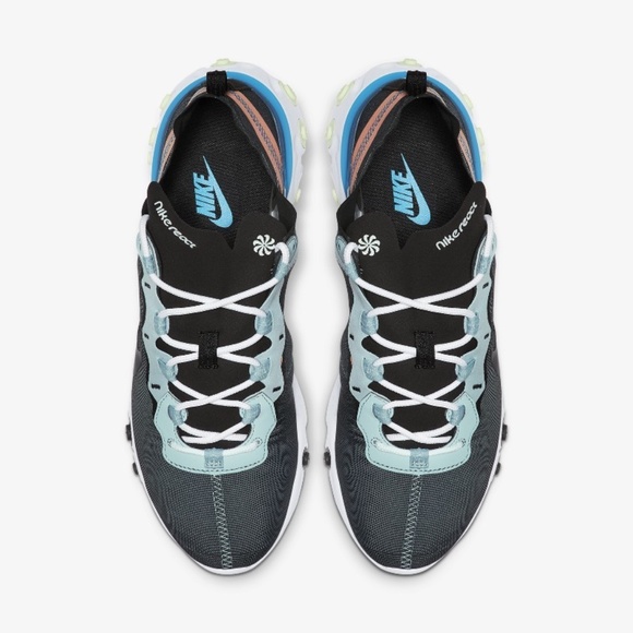 Nike React Element 55 Ocean Cube Sportswear Sneaker Mens 7 - Picture 3 of 11